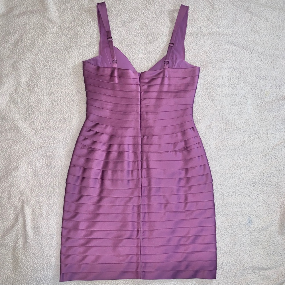 BCBG Max Azria Purple/Violet Party Dress - Picture 6 of 8